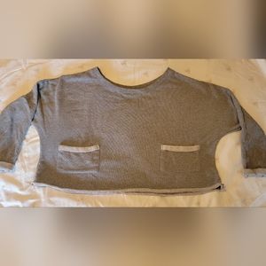 Women's Poof brand cropped sweatshirt